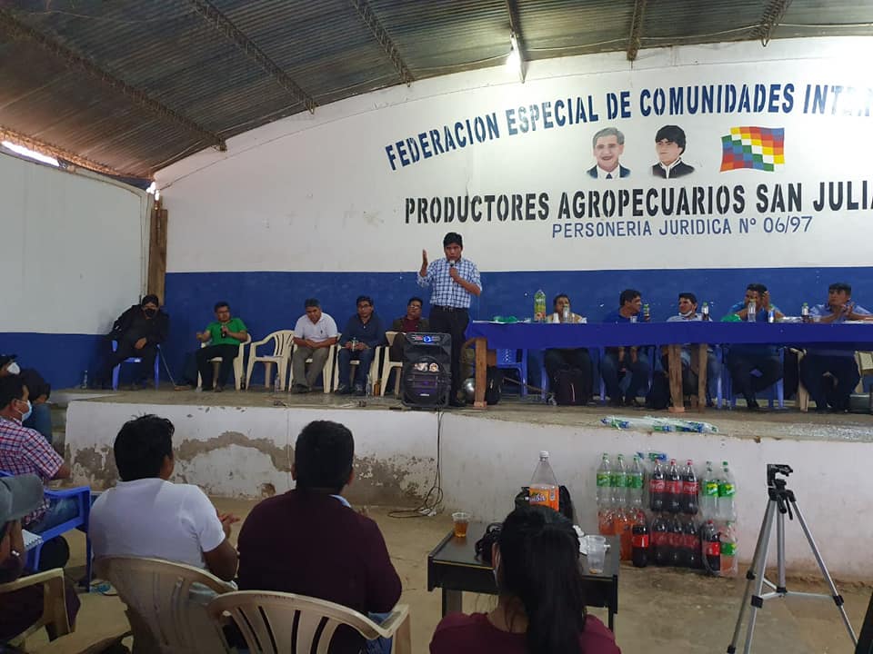 Emapa se reúne con pequeños y medianos productores de San Julián y Yapacaní