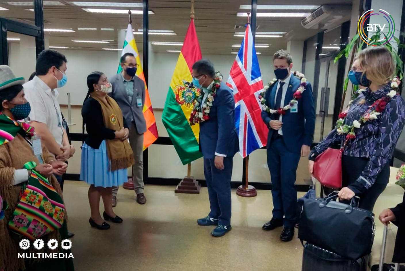 Alok Sharma, presidente de COP26, llega a Bolivia para hablar de cambio climático