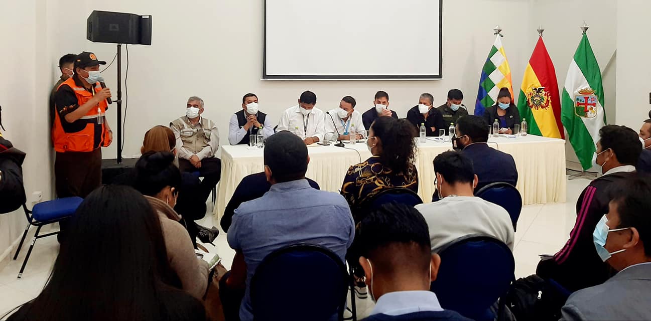 Conformarán una comisión interinstitucional para luchar contra los incendios en la Chiquitanía y la región