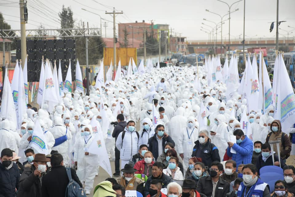 Salud despliega 266 brigadas médicas en El Alto para rastrillajes y vacunación masiva contra el COVID-19 (adelanto)