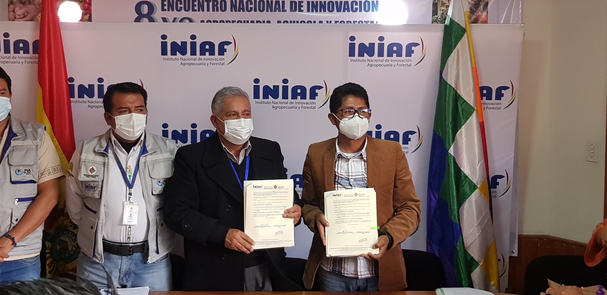 Entidades estatales suscriben convenio para frenar el contrabando de semillas