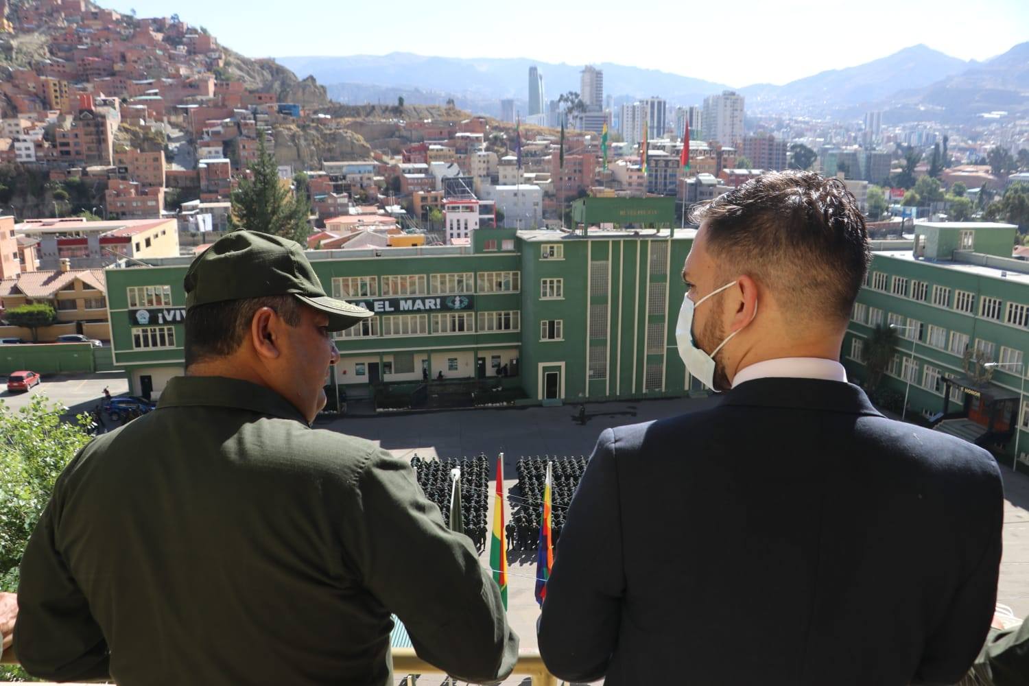 Ministro de Gobierno conmemora los 176 años de la primera entonación del Himno Nacional