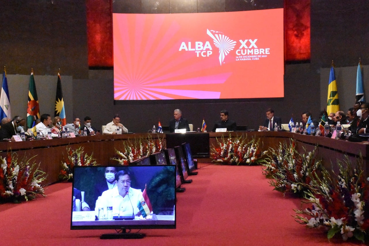 XX Cumbre de la ALBA-TCP respalda al gobierno de Luis Arce y pide estar alertas ante intentos de desestabilización en Bolivia