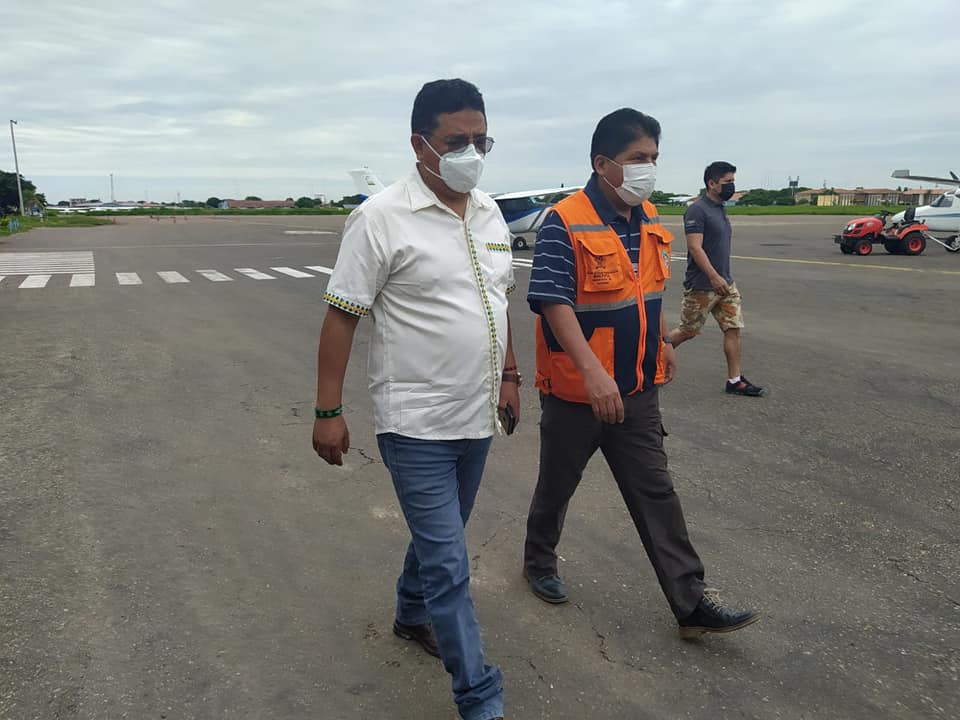 Santa Cruz: Gobierno coordina acciones de intervención en zonas afectadas por las inundaciones