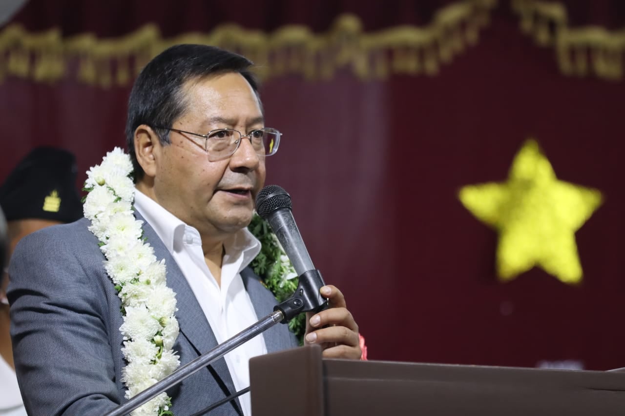 Arce destaca la producción de cusi y motacú en Guarayos y anuncia que esa provincia proveerá a la Planta de Diésel Renovable