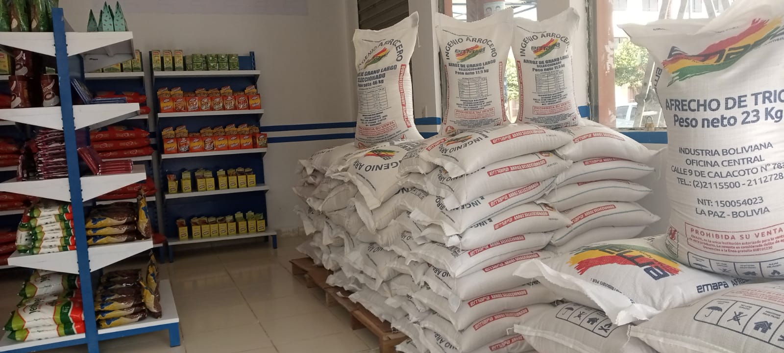 Emapa abre un nuevo supermercado en el municipio chuquisaqueño de Villa Charcas