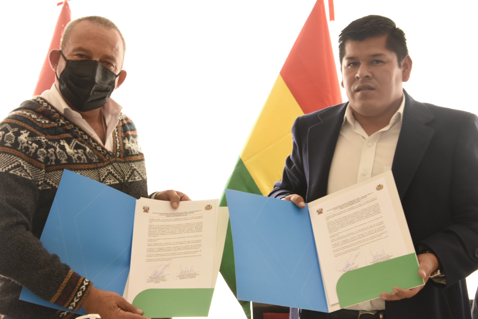 Bolivia y Perú fortalecen la lucha contra el narcotráfico con seis acuerdos