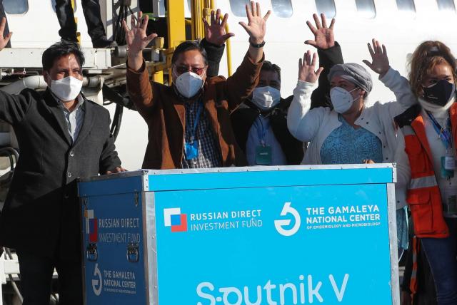 Presidente Arce anuncia llegada de un lote adicional de vacunas rusas hasta fines de abril