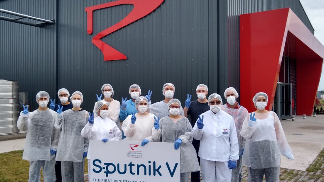 Laboratorio Richmond prevé para la próxima semana aplicación de primeras vacunas Sputnik V producidas en Argentina