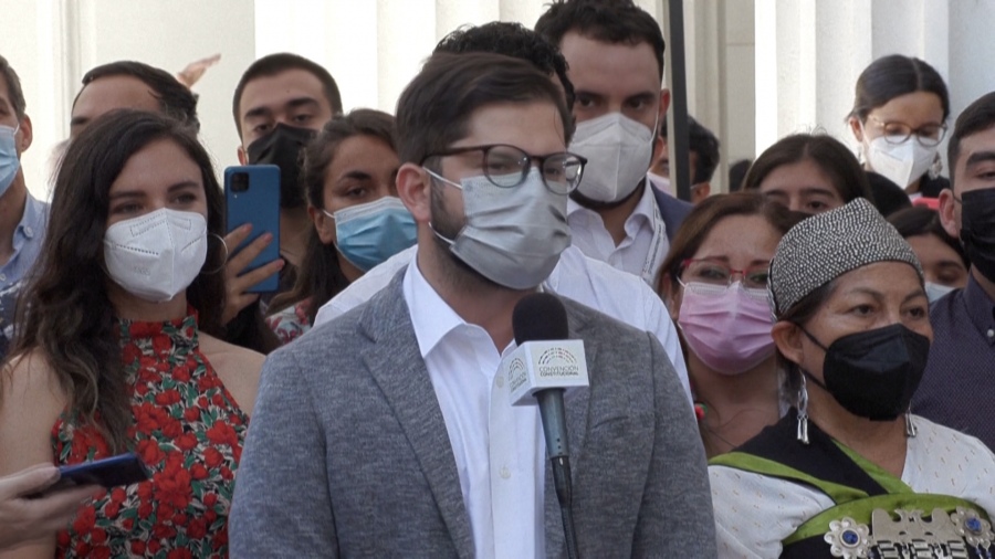 Boric: 'Se acabó la lógica del compadrazgo, el amiguismo y el cuoteo'