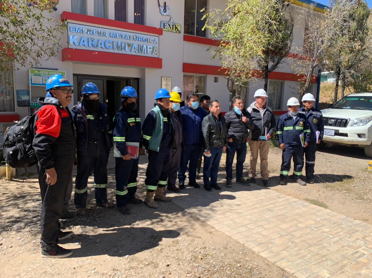 Autoridades del Ministerio de Minería inspeccionan Karachipampa y el Cerro Rico de Potosí