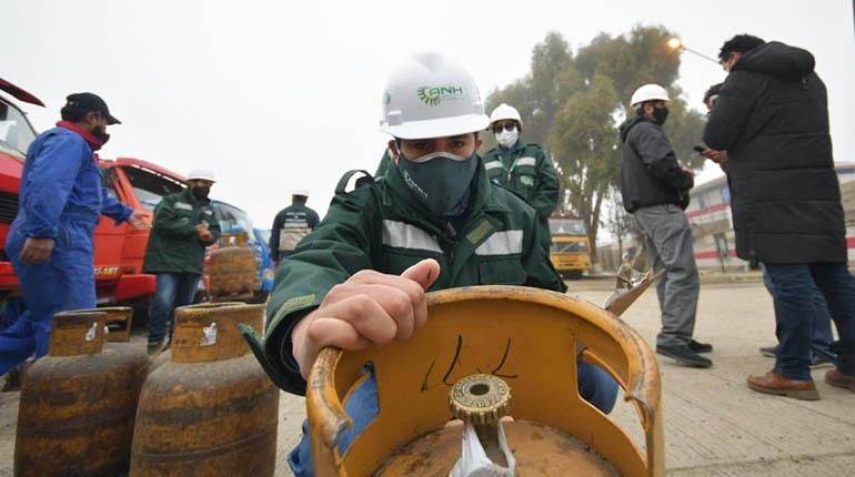 Presidente destaca aumento de la oferta de GLP de 1.200 a 1.400 toneladas métricas por día para el mercado interno