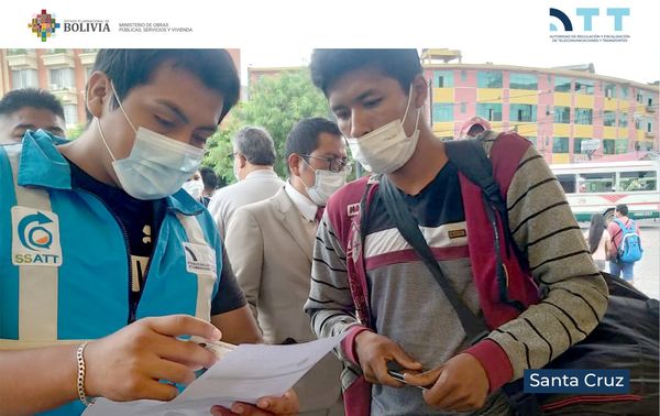 ATT exhorta a llevar el carnet de vacunación o prueba PCR negativa a usuarios de terminales