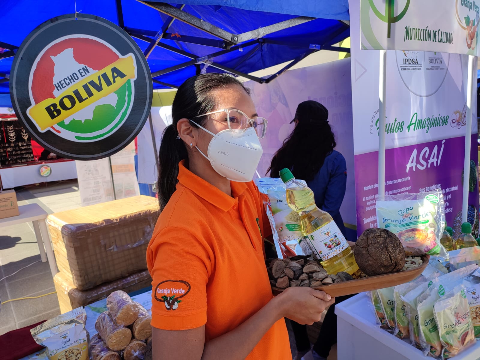 “Feria Productiva Unidos contra el COVID” incentiva el consumo de alimentos orgánicos para combatir el virus