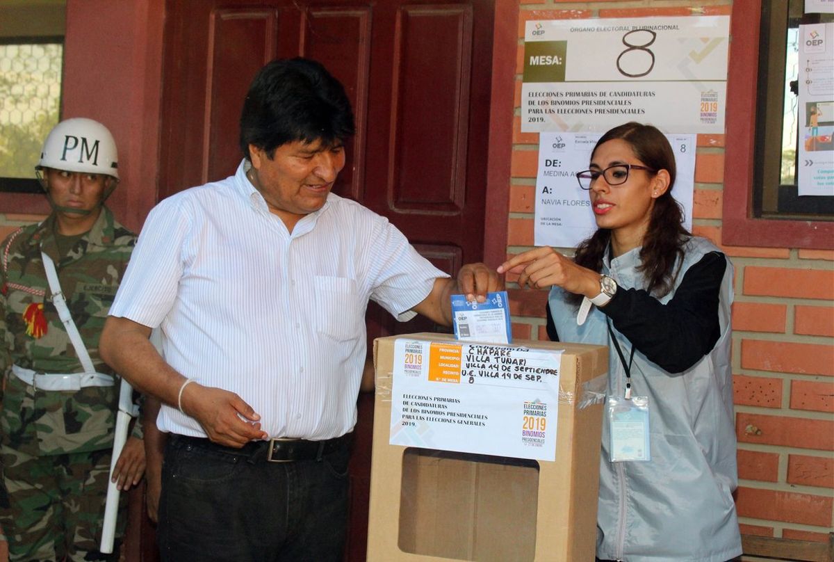 Evo Morales convoca a la población a participar en las elecciones para profundizar la democracia