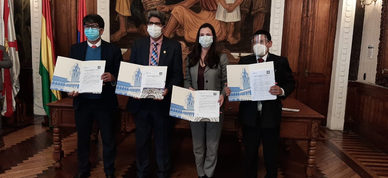 ABEN y universidad de Chuquisaca firman convenio para promover políticas de energía nuclear