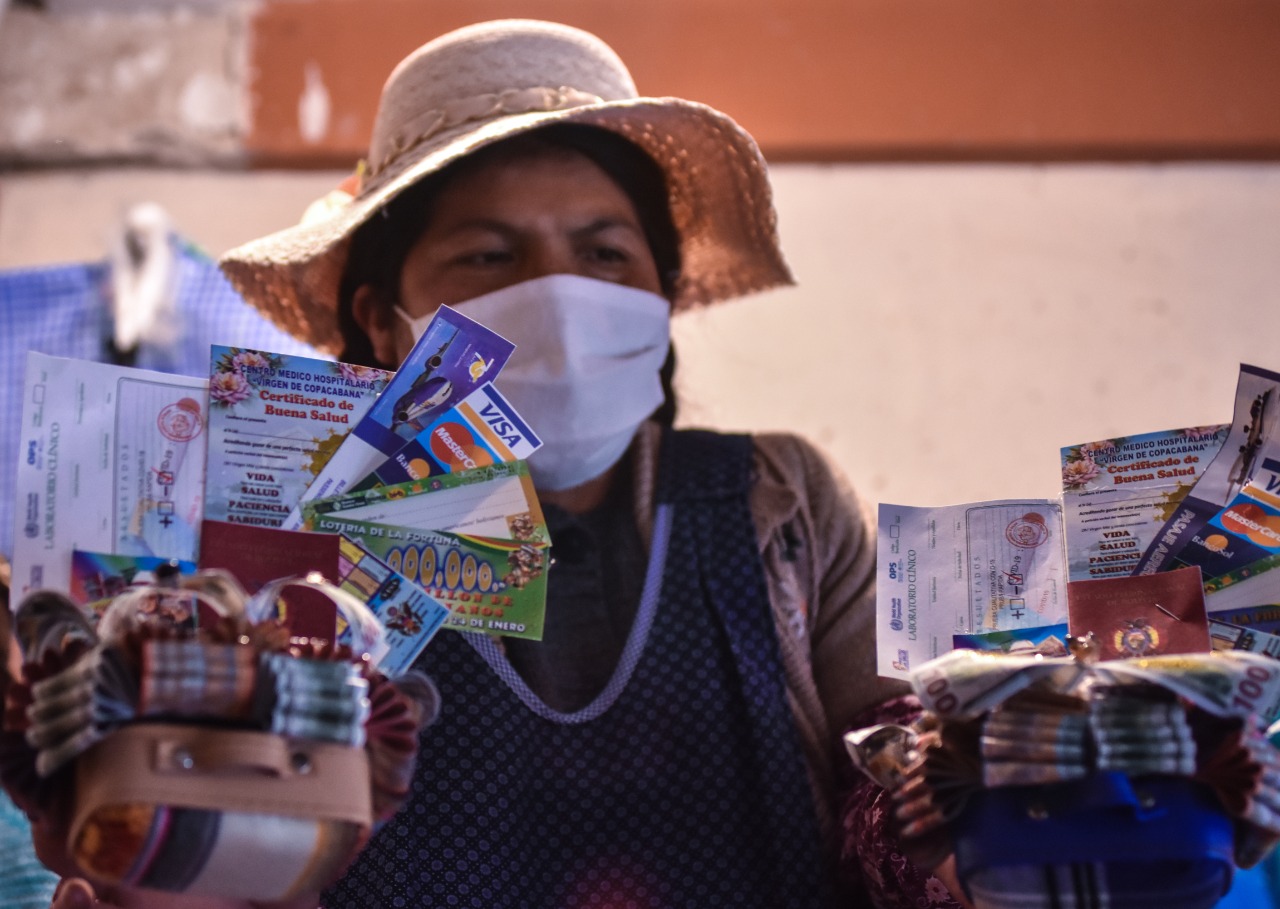 Tradición se impone con Alasita e incluye como novedad el certificado anti-COVID