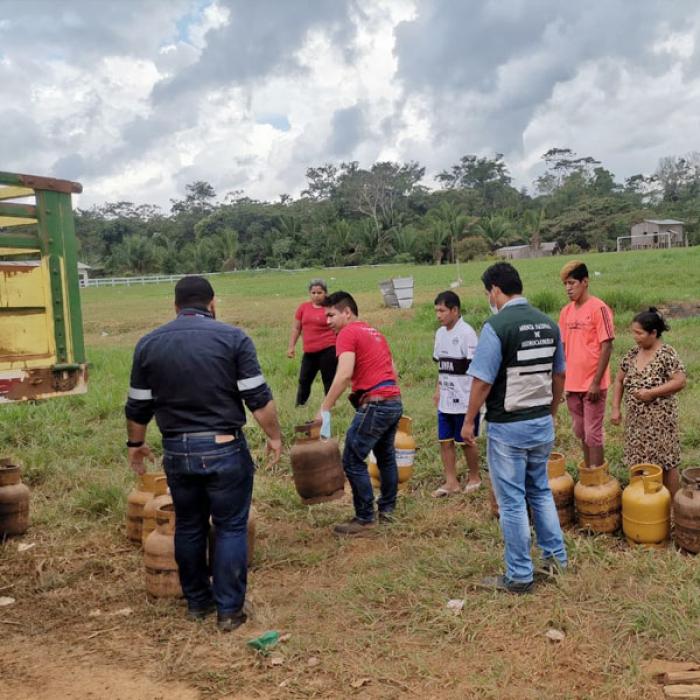 ANH: “Plan Chiri” incrementa comercialización de GLP a más de 1.000 garrafas al día en Pando