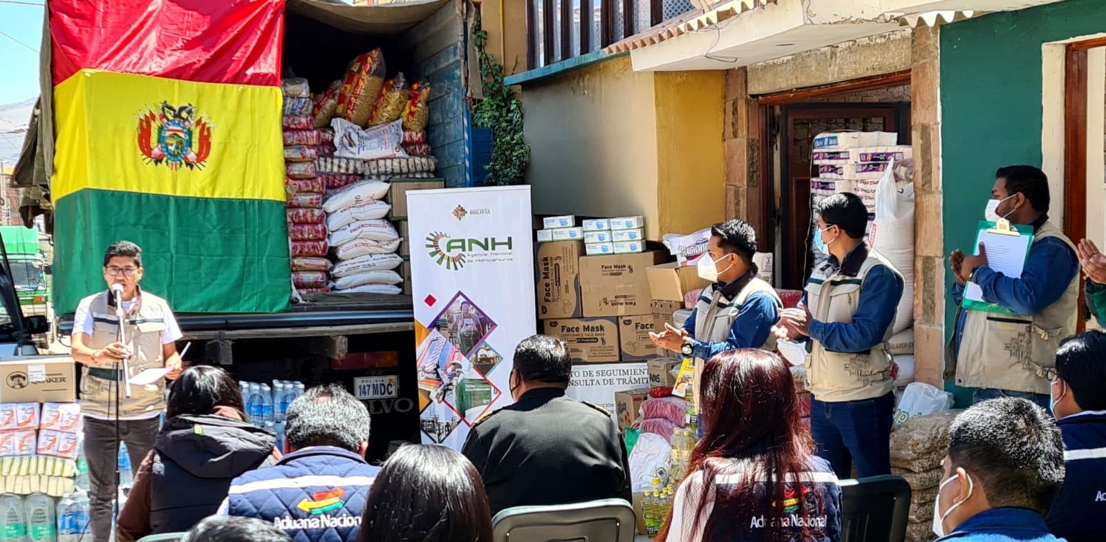 ANH envía nuevo lote de 10 toneladas de ayuda humanitaria a municipios afectados por incendios en Santa Cruz
