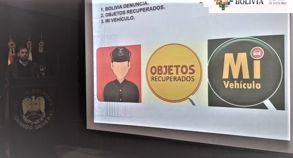 Gobierno habilita tres aplicaciones para denunciar delitos y recuperar vehículos y objetos robados