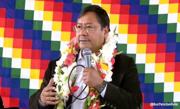 Presidente anuncia defensa del proceso de cambio y pide el respaldo de las 20 provincias de La Paz (amplia)