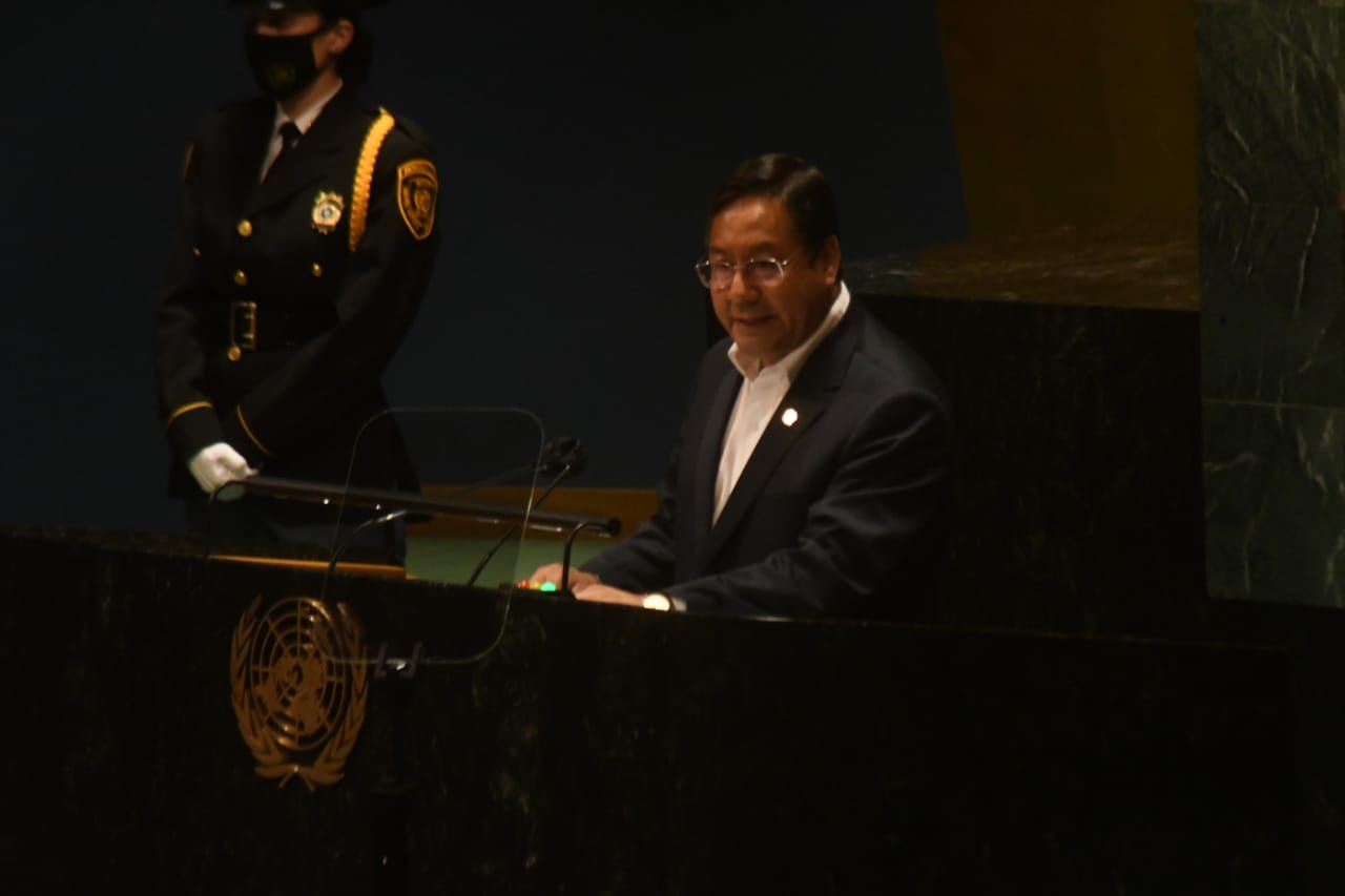 Bolivia pide en la ONU liberación de patentes y que acceso a vacunas contra el COVID-19 sea un derecho humano (amplia)