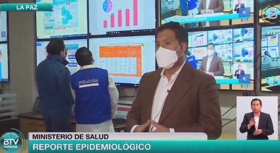 Bolivia registra tercera semana consecutiva con desescalada de contagios de COVID-19