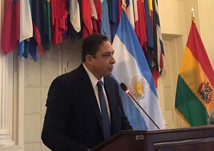 Embajador Arce lamenta ausencia de la Secretaría General de la OEA en evento que desmiente supuesto fraude de 2019