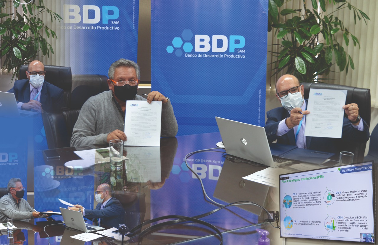 BDP prevé incrementar su cartera a Bs 6.013 millones para beneficiar a los productores