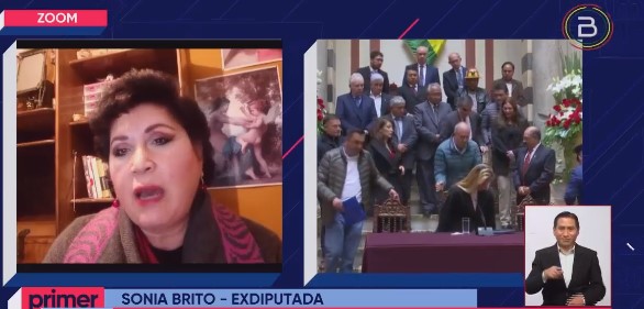 Exdiputada Brito afirma que Añéz y sus 17 exministros son corresponsables en el caso de compra irregular de gases lacrimógenos