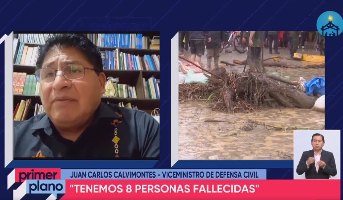 Bolivia registra 4.612 familias afectadas y ocho fallecidos como efecto de la temporada de lluvias