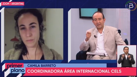 Centro de Estudios de Argentina afirma que envío de material antidisturbios violó principio de protección de derechos