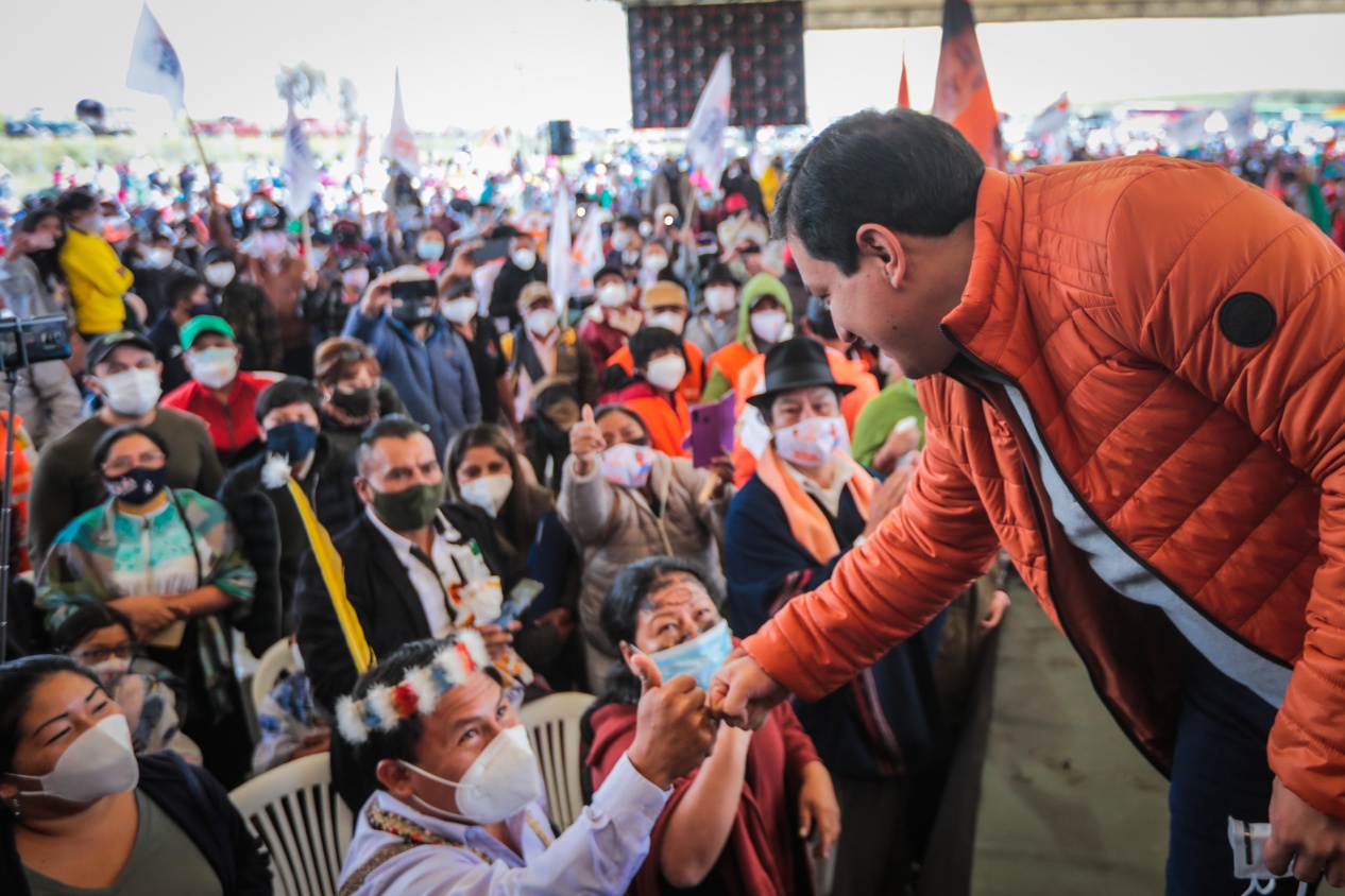 Ecuador: Arauz aventaja a Lasso de cara a la segunda vuelta electoral