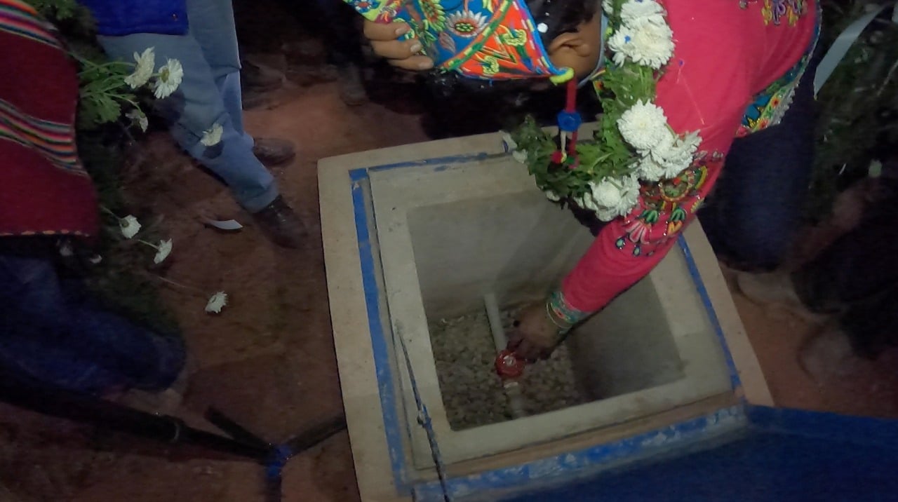 Comunidad Challuma de Cochabamba se beneficia con sistema de riego construido con Bs 960.647