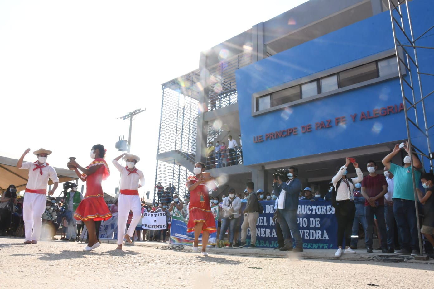 Municipio General Agustín Saavedra estrena unidad educativa construida con más de Bs 7,3 millones