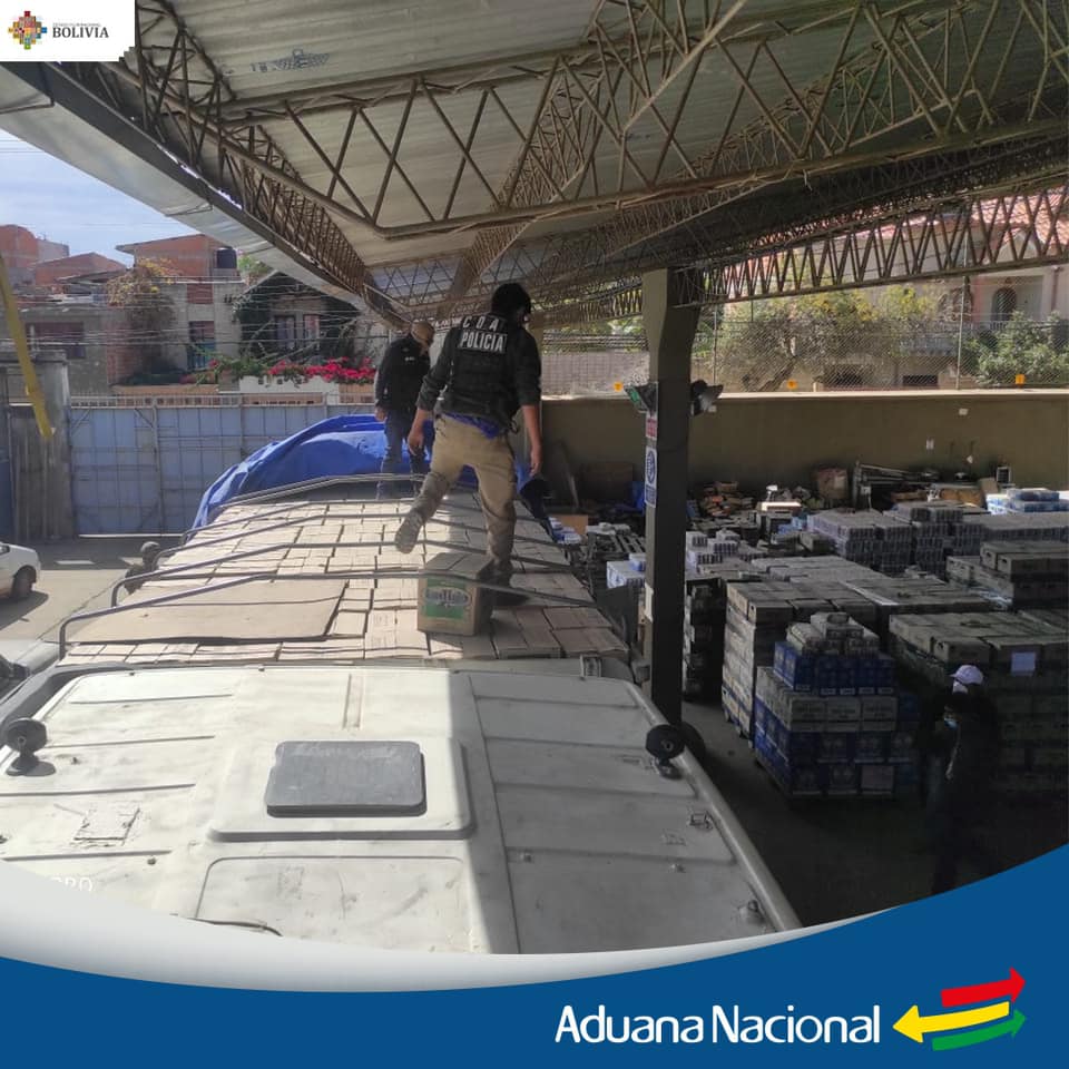 Aduana comisa mercancías de contrabando por valor de Bs 1,4 millones en Tarija