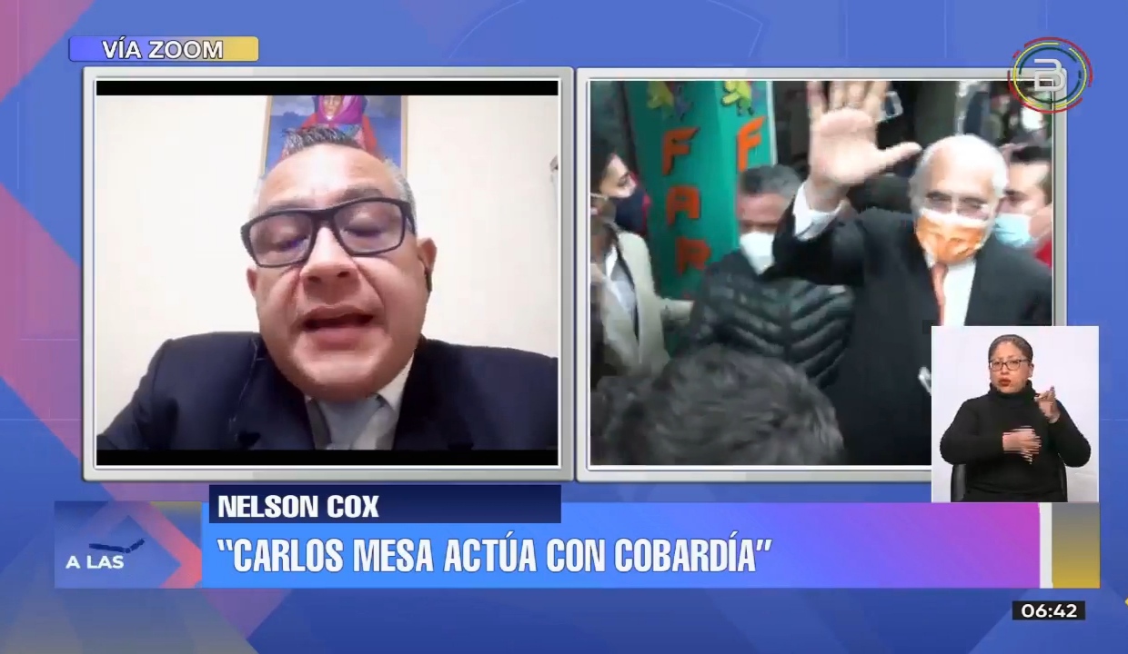 Exdelegado de la Defensoría del Pueblo afirma que Mesa cometió un “acto puro de cobardía” al no declarar ante la Fiscalía