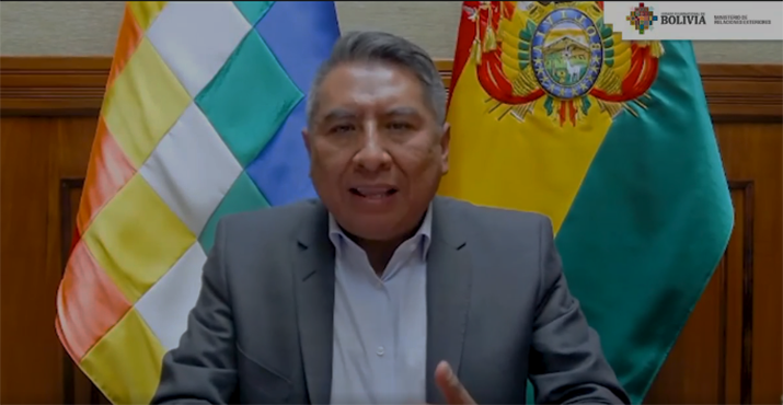 En reunión del Ecosoc, Canciller reitera que las vacunas son un bien común de la humanidad