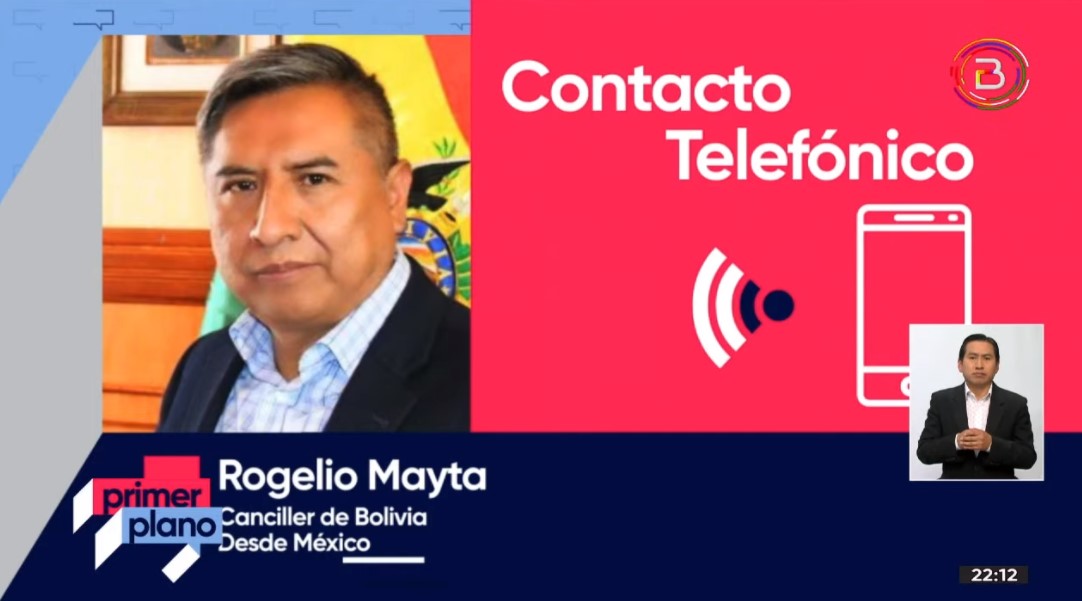 Mayta destaca visita del Canciller argentino en el marco del restablecimiento de las relaciones internacionales