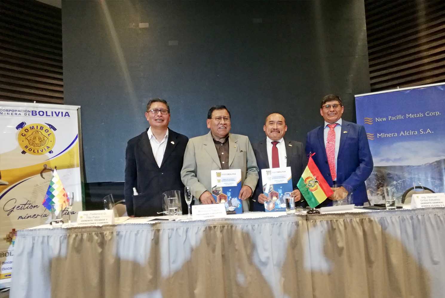 Comibol suscribe contrato para encarar el Proyecto Minero Sol de Planta en Potosí