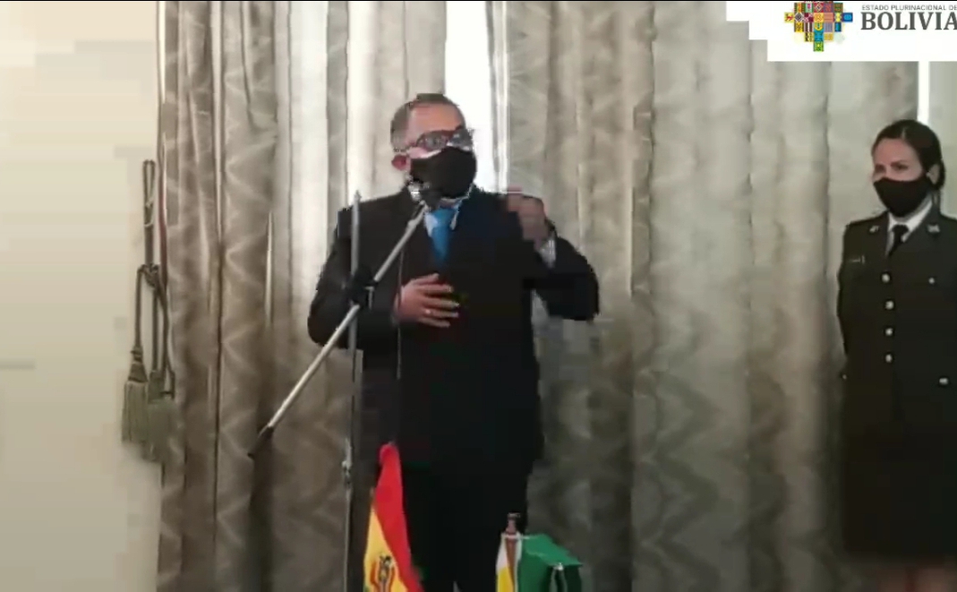 Nelson Cox es posesionado como nuevo Viceministro de Régimen Interior y Policía