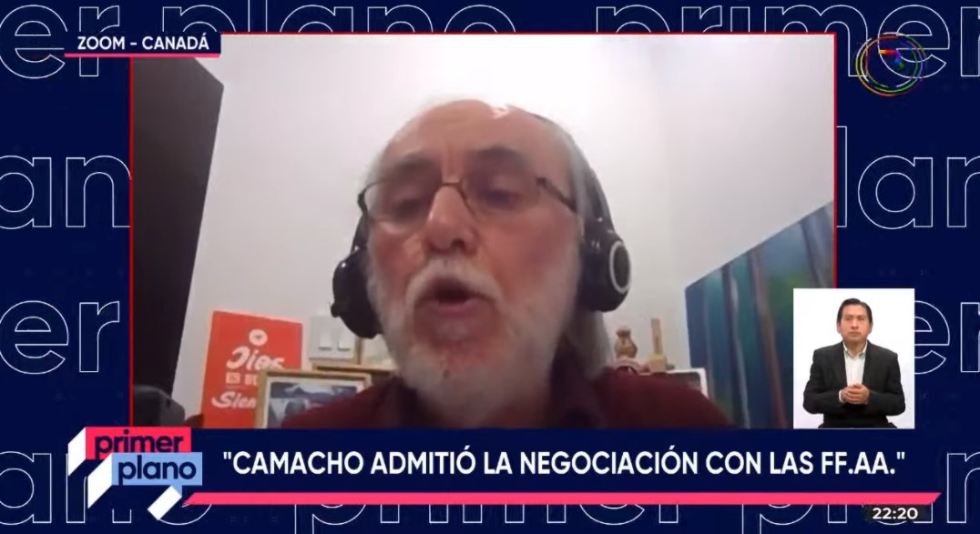 Denis Racicot: Bolivia vivió un golpe de Estado en 2019 y ahora Camacho quiere repetir eso