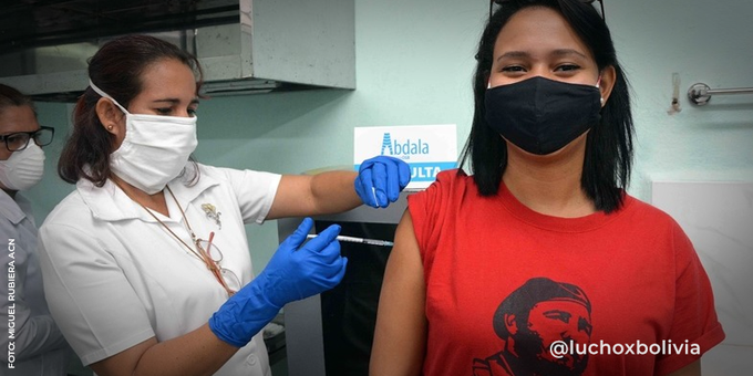 Presidente saluda al Gobierno cubano por inmunizar a su población con vacuna propia contra el COVID-19