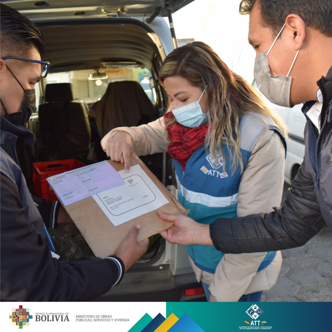 ATT activa plan operativo de control del servicio postal en aeropuertos