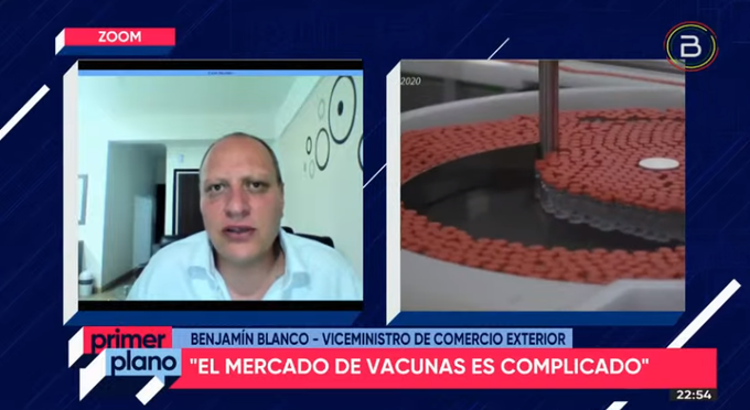 Gobierno confirma donación de vacunas anticovid por parte de Estados Unidos a Bolivia