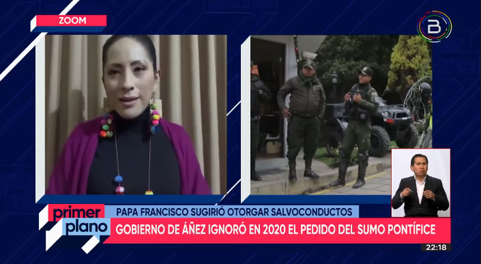 Alanoca exige que excanciller de facto y la Conferencia Episcopal digan la verdad sobre el pedido del Papa