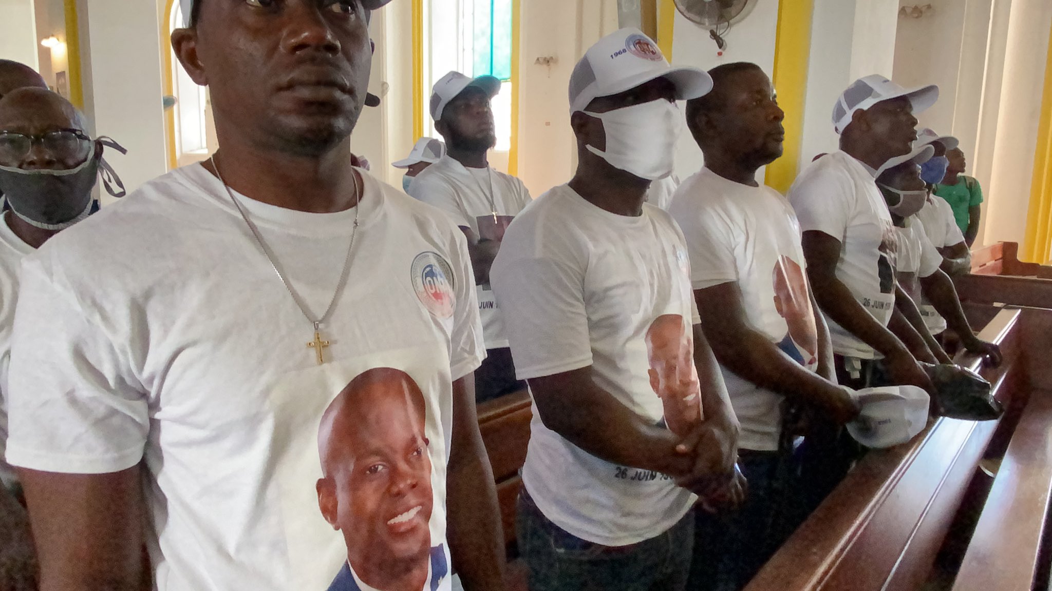 Haitianos despiden al mandatario asesinado Jovenel Moïse