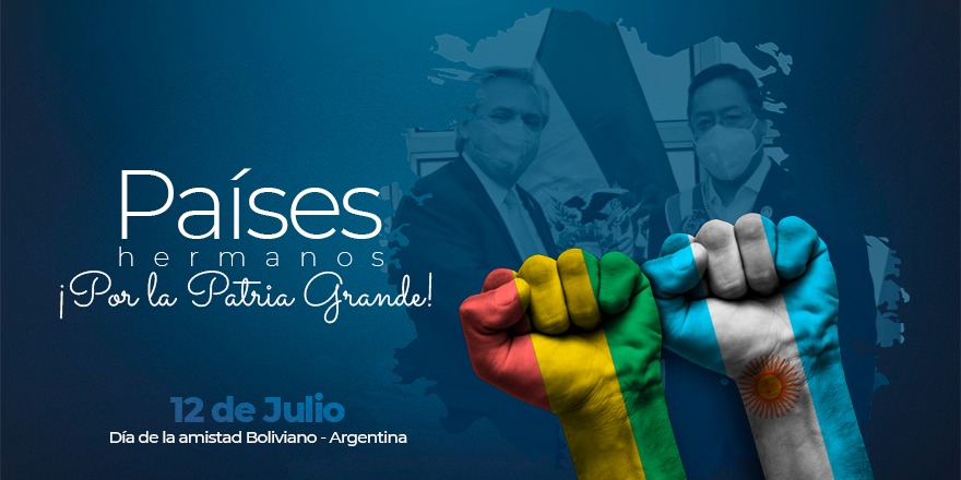 Presidente celebra y destaca lazos de hermandad entre Argentina y Bolivia