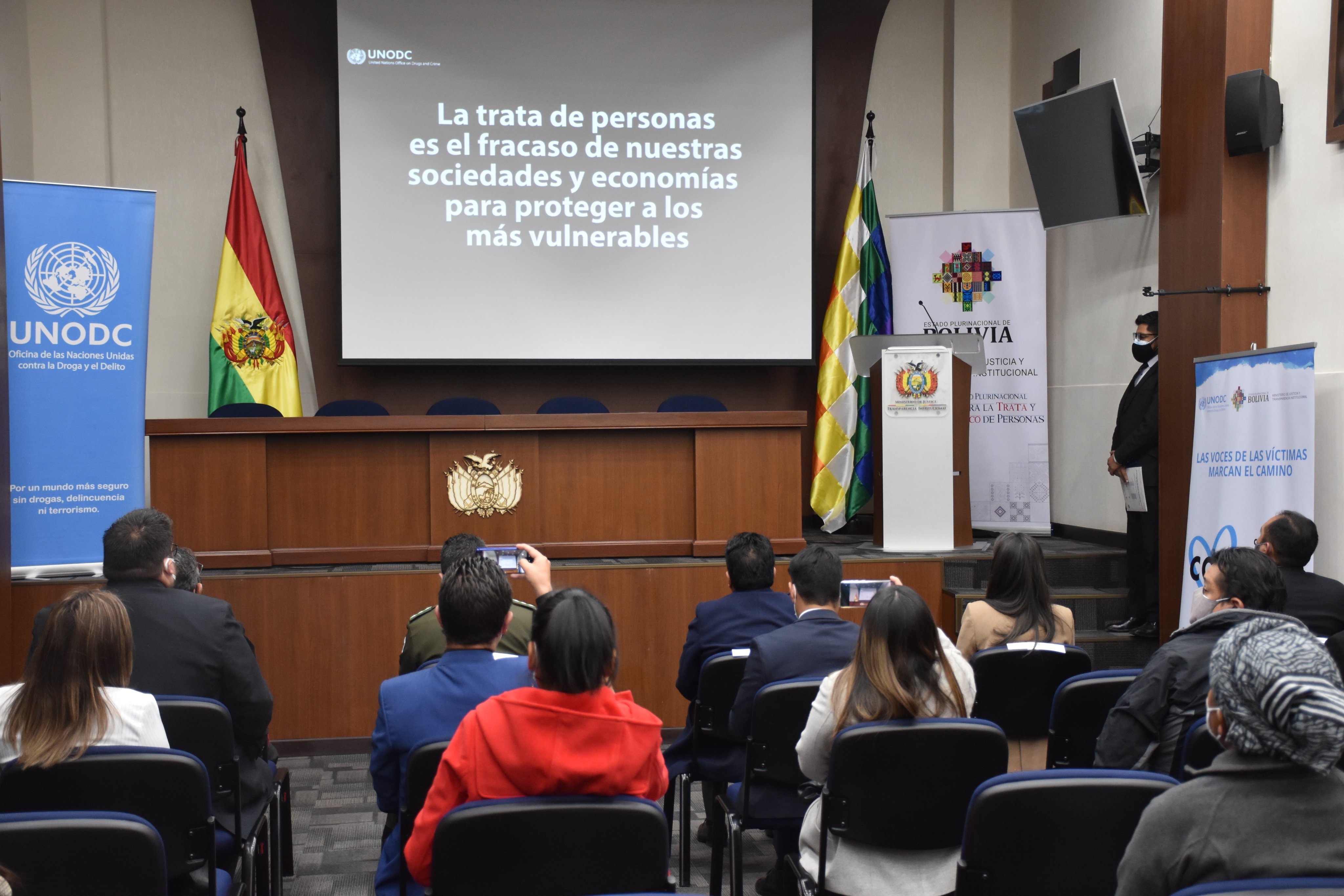 Justicia lanza la campaña “Corazón Azul” en el marco de la lucha contra la trata y tráfico de personas