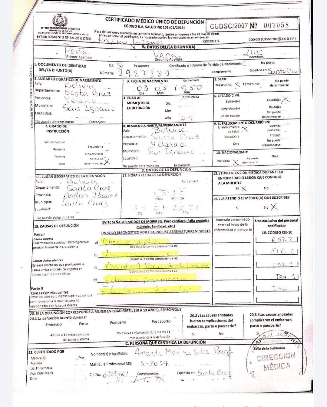 Gobierno desmiente que muerte de indígena sea resultado de enfrentamiento con interculturales